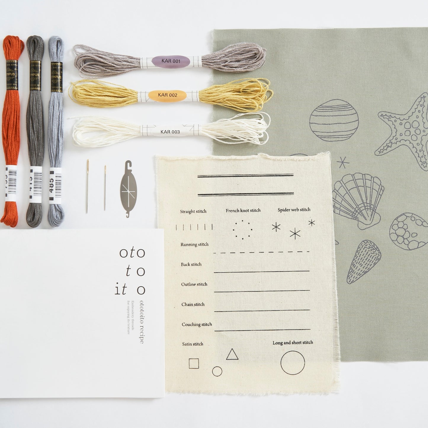 KARAKARA (Dryness) - Embroidery Kit