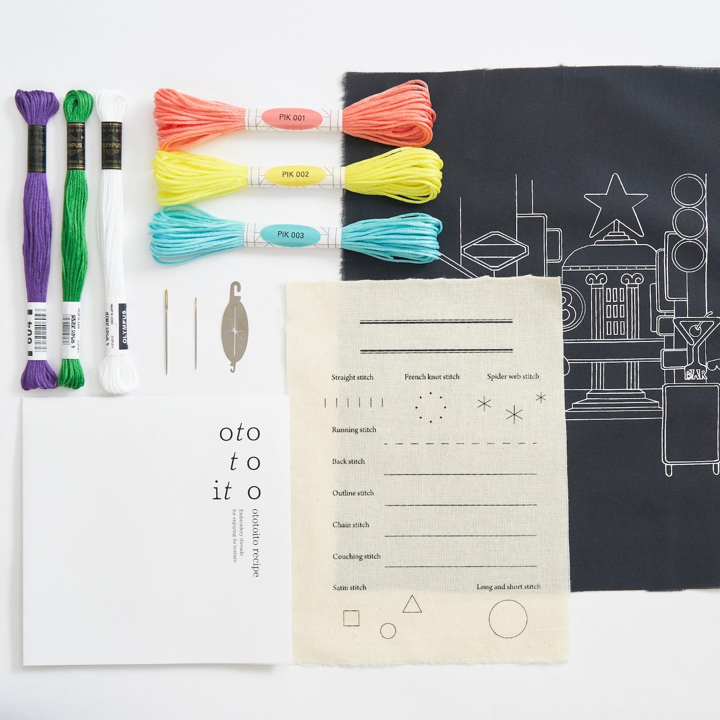 PIKAPIKA (Shining) - Embroidery Kit